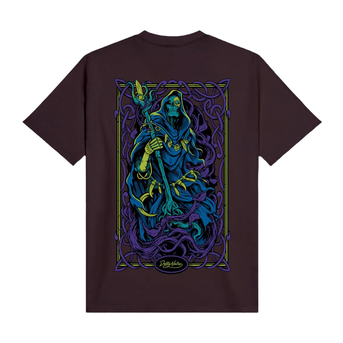 T-shirt Dolly Noire Cyber Druid purple dust