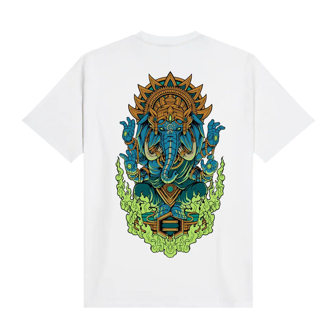 T-shirt Dolly Noire Ganesha white