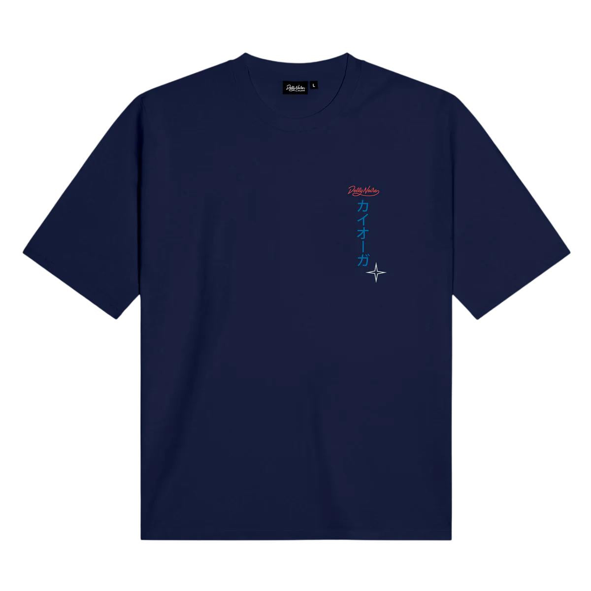 T-shirt Dolly Noire Kyogre Over Kimono Blue