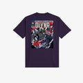 T-shirt Dolly Noire Match Poster Purple