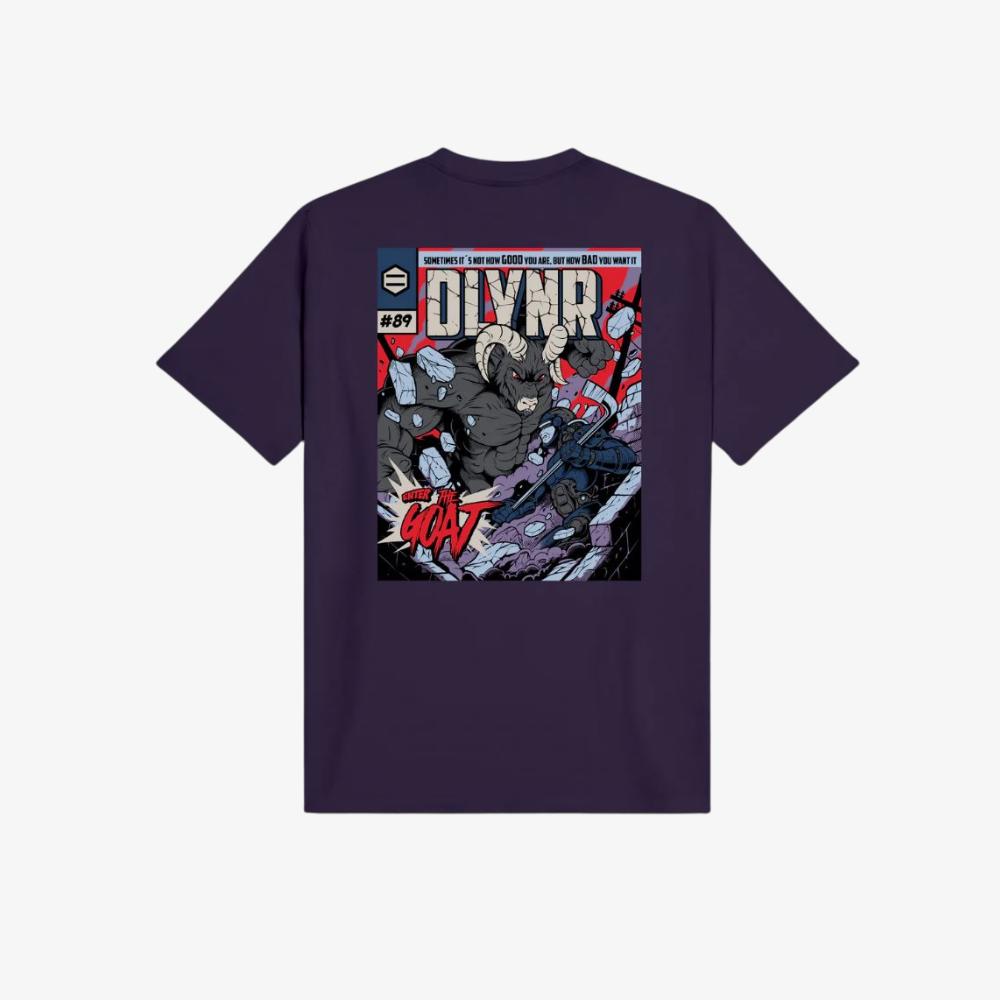 T-shirt Dolly Noire Match Poster Purple