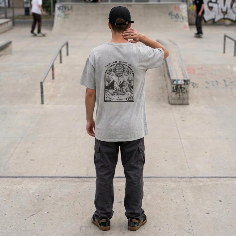 T-shirt Ghettoblaster Alien Ramp silver