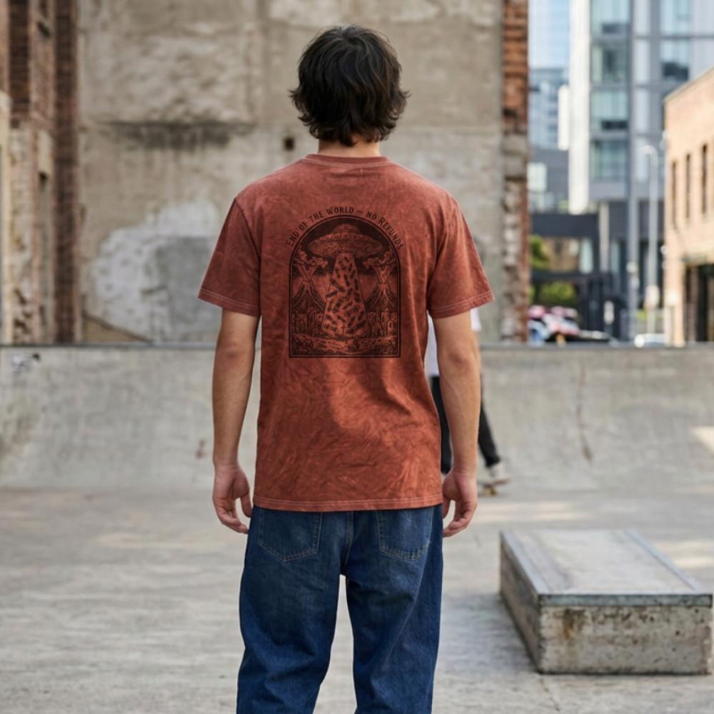T-shirt Ghettoblaster Alien Ramp silver