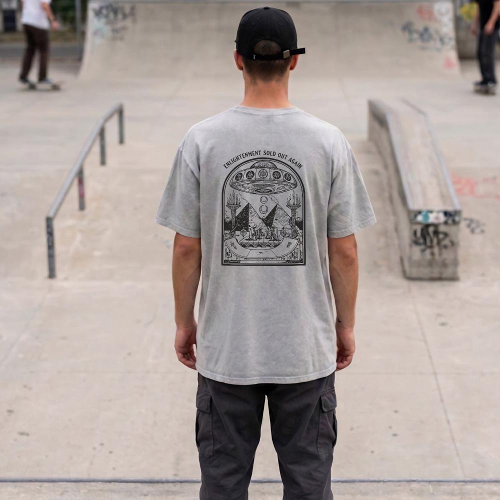 T-shirt Ghettoblaster Alien Ramp silver