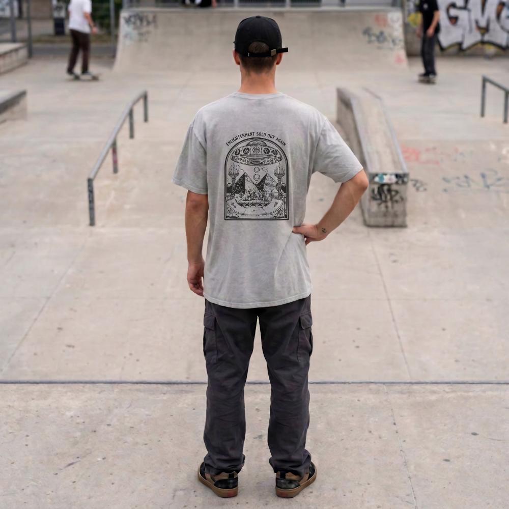 T-shirt Ghettoblaster Alien Ramp silver