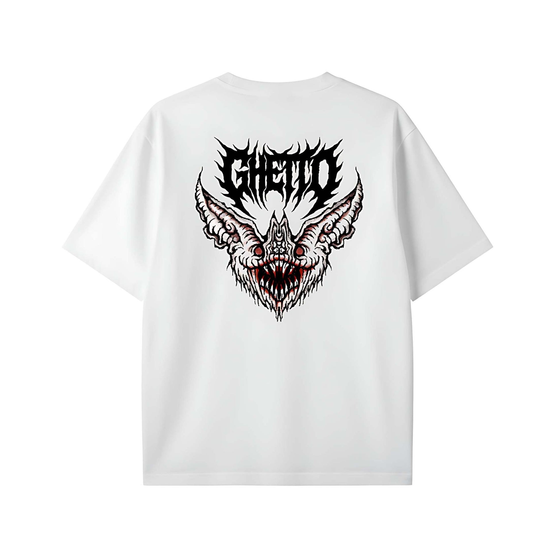 T-shirt Ghettoblaster Bat white 190gr