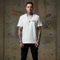 T-shirt Ghettoblaster Caronte Inferno white