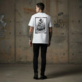 T-shirt Ghettoblaster Caronte Inferno white