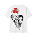 T-shirt Ghettoblaster Japan Death Love whi