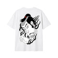 T-shirt Ghettoblaster Japan Samurai whi