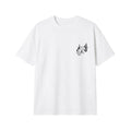 T-shirt Ghettoblaster Japan Samurai whi