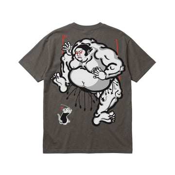 T-shirt Ghettoblaster Japan Sumo Grey