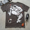 T-shirt Ghettoblaster Japan Sumo Grey