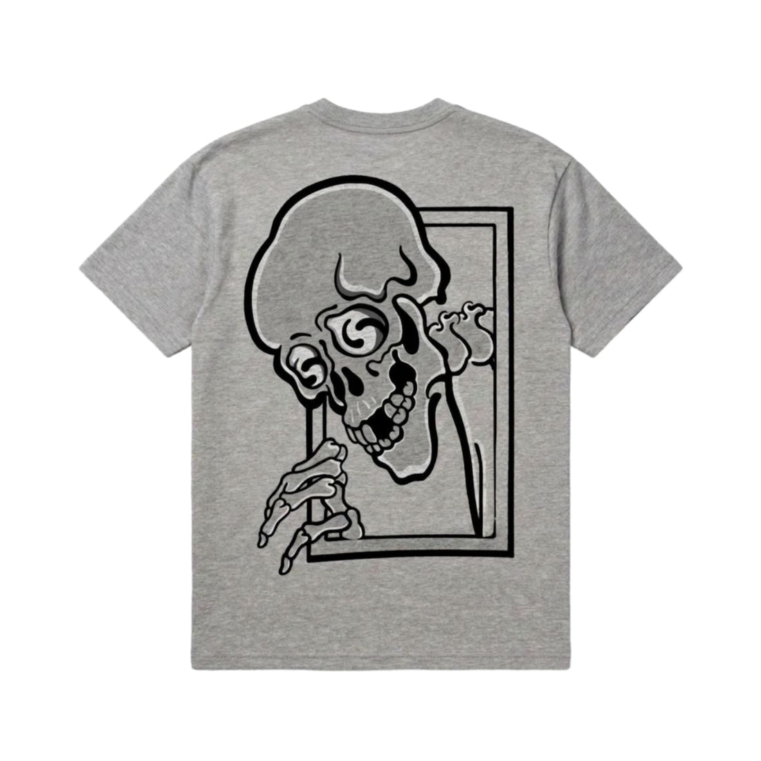 T-shirt Ghettoblaster Japan skeleton grey