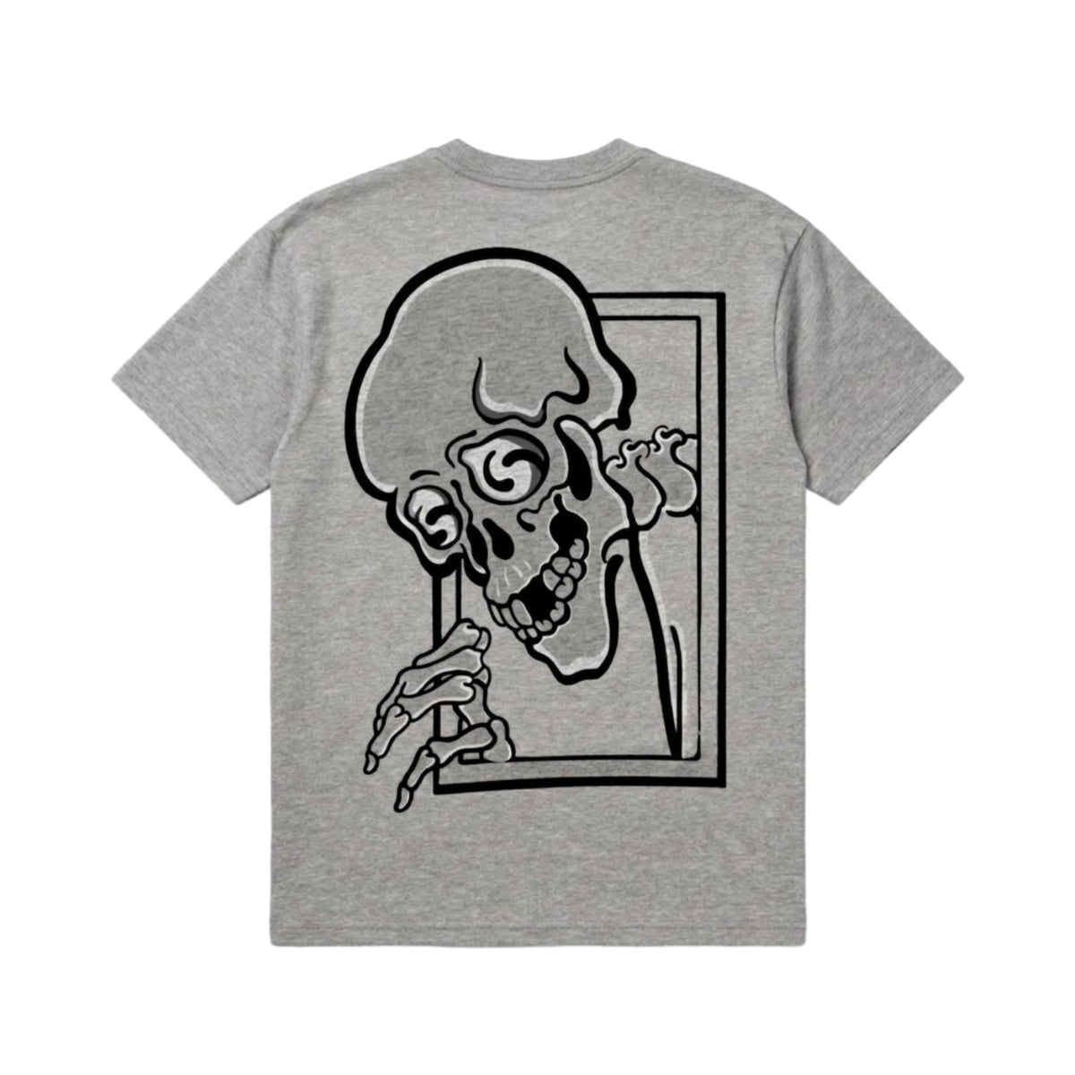 T-shirt Ghettoblaster Japan skeleton grey