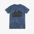 T-shirt Ghettoblaster Metal vintage blu