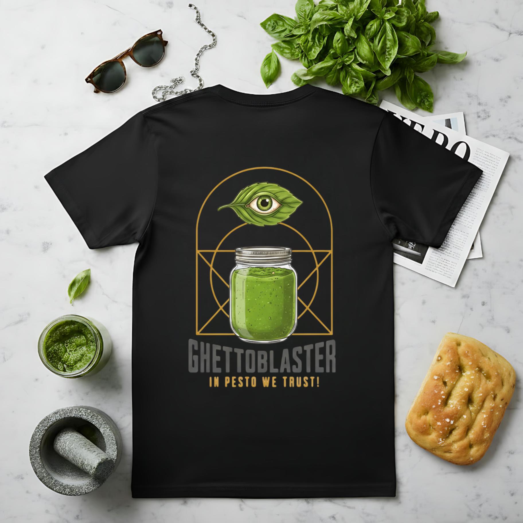 T-shirt Ghettoblaster Pesto Trust black