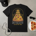 T-shirt Ghettoblaster Pizza black
