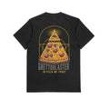 T-shirt Ghettoblaster Pizza black