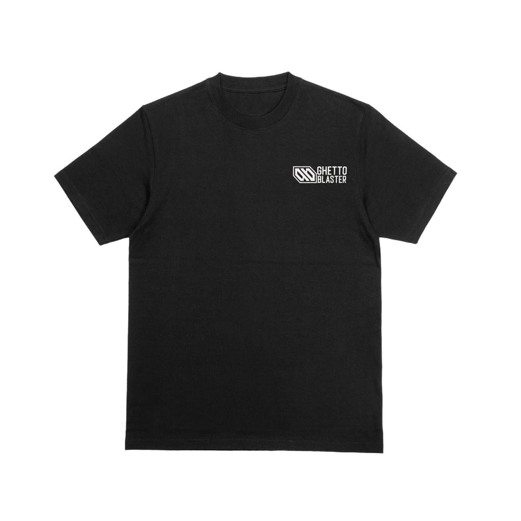 T-shirt Ghettoblaster Pizza black