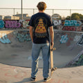 T-shirt Ghettoblaster Pizza navy