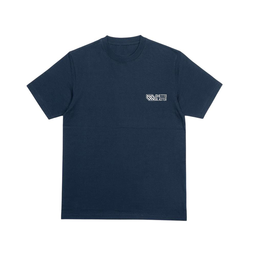 T-shirt Ghettoblaster Pizza navy