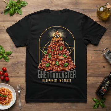 T-shirt Ghettoblaster Spaghetti Trust black