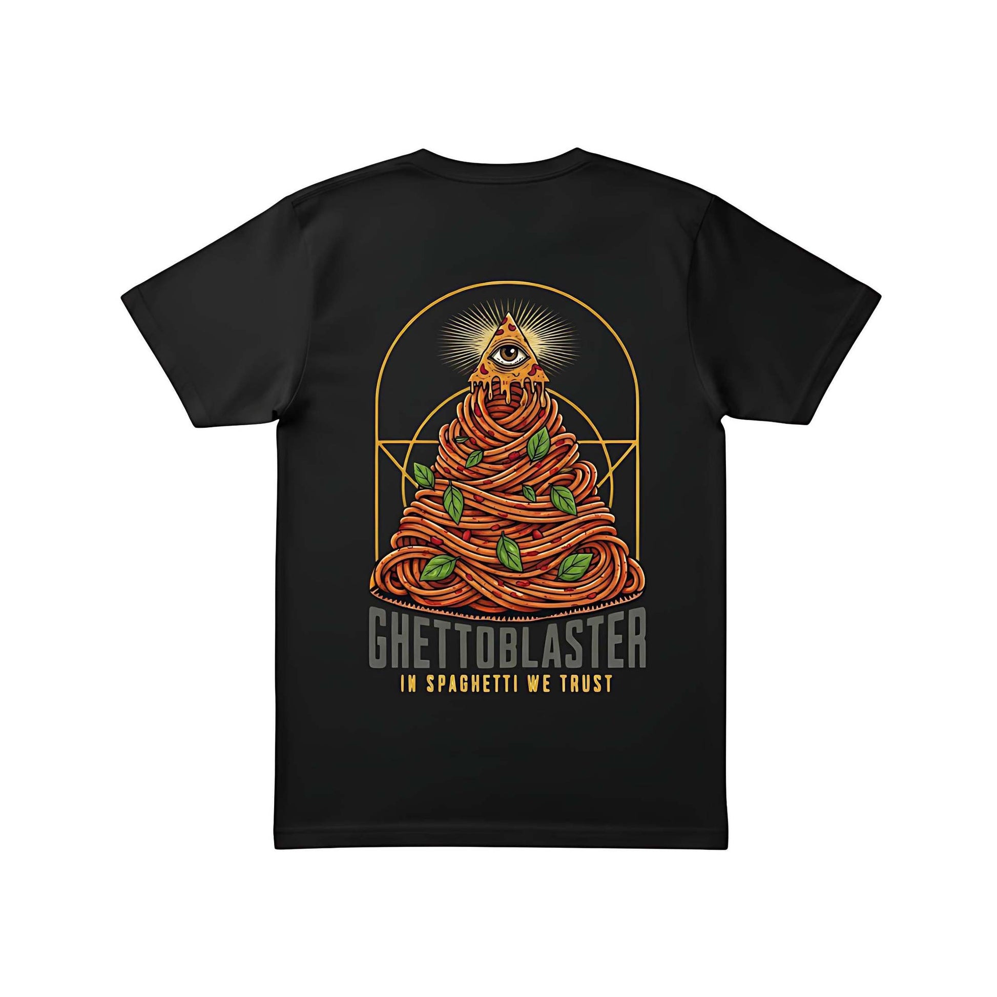 T-shirt Ghettoblaster Spaghetti Trust black