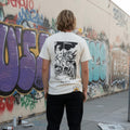 T-shirt Ghettoblaster Tarot Death off white