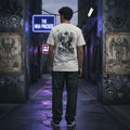 T-shirt Ghettoblaster Tarot Time off white