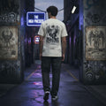 T-shirt Ghettoblaster Tarot Time off white