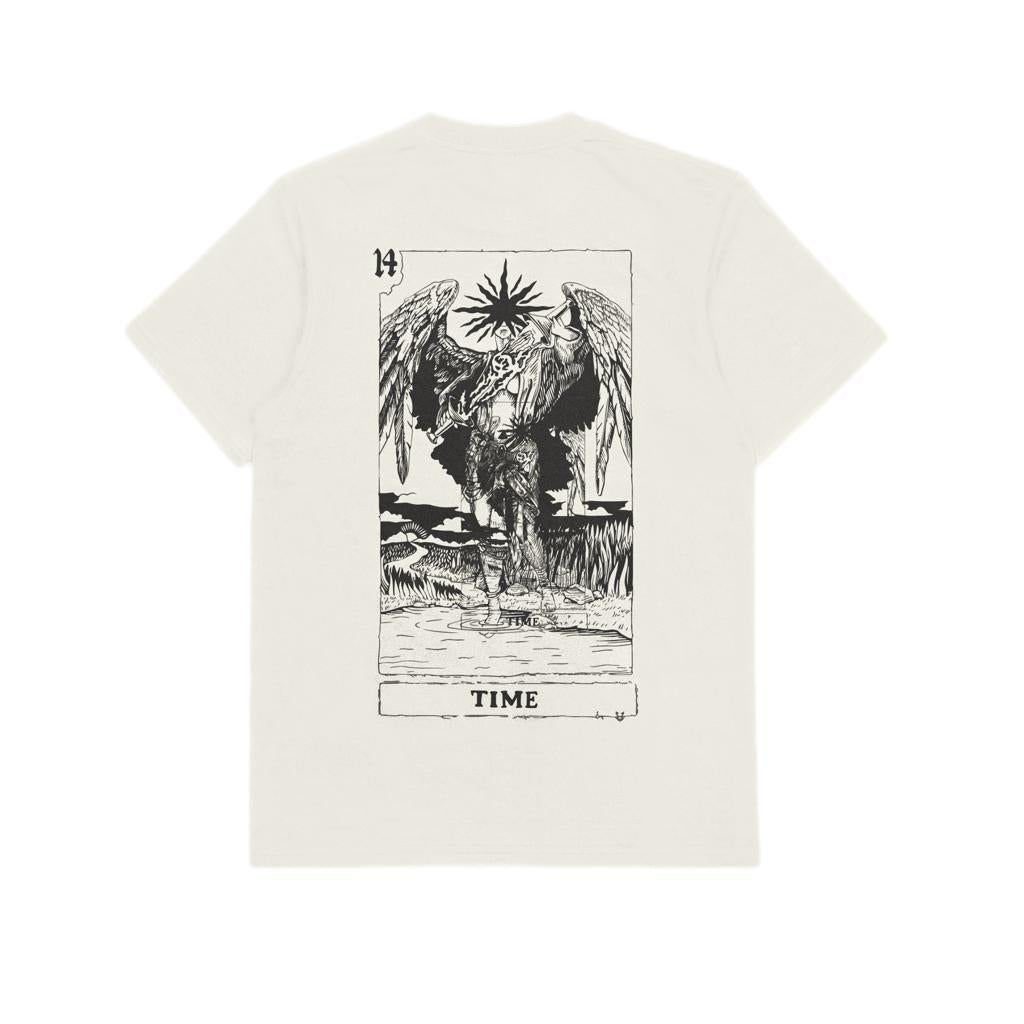 T-shirt Ghettoblaster Tarot Time off white