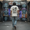 T-shirt Ghettoblaster Tarot Tower off white