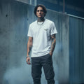 T-shirt Ghettoblaster Tenebris Veritas Inferno white