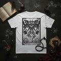 T-shirt Ghettoblaster Tenebris Veritas Inferno white
