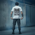 T-shirt Ghettoblaster Tenebris Veritas Inferno white