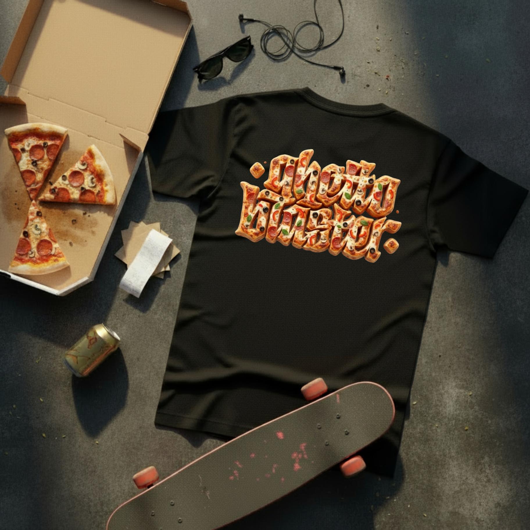 T-shirt Ghettoblaster Tenebris Veritas Inferno white