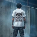 T-shirt Ghettoblaster Tenebris Veritas Inferno white
