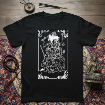 T-shirt Ghettoblaster Tibet God black