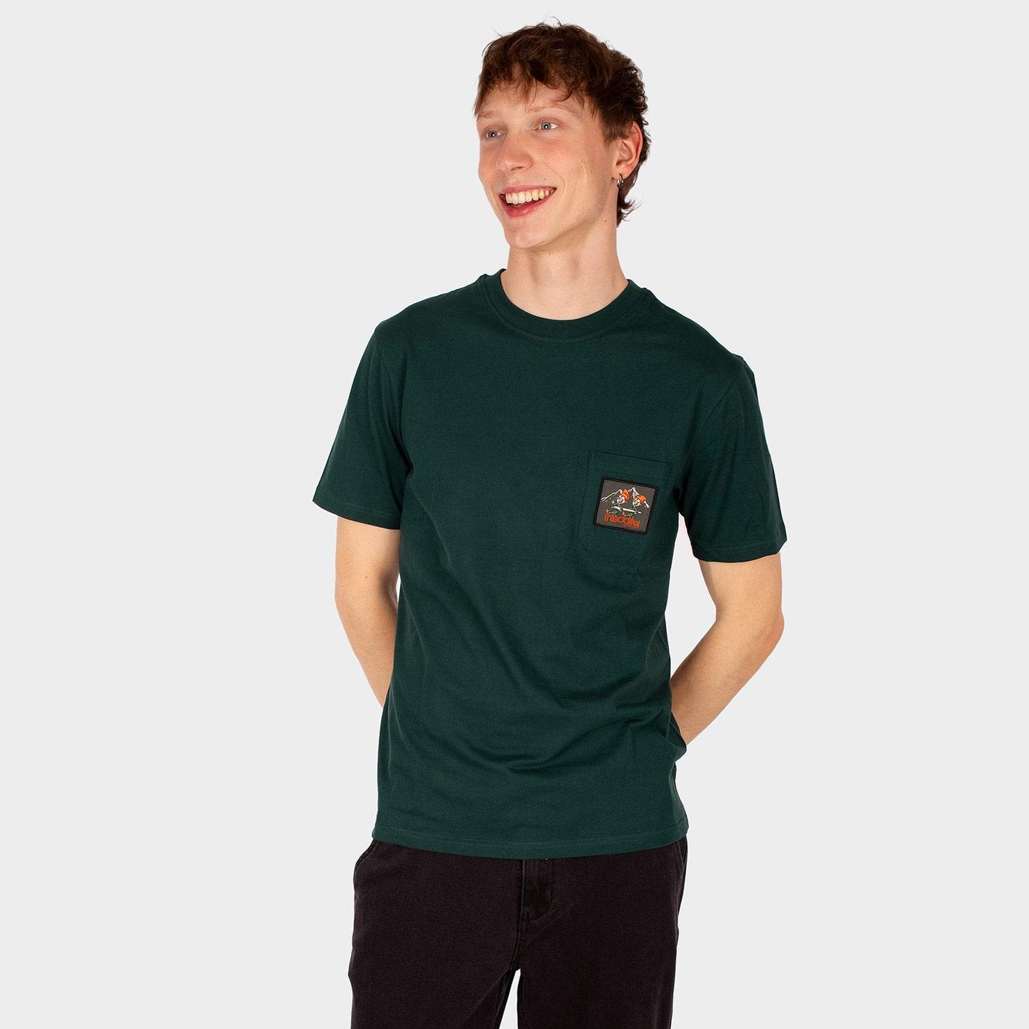 T-shirt Iriedaily Gnomed Pocket night forest