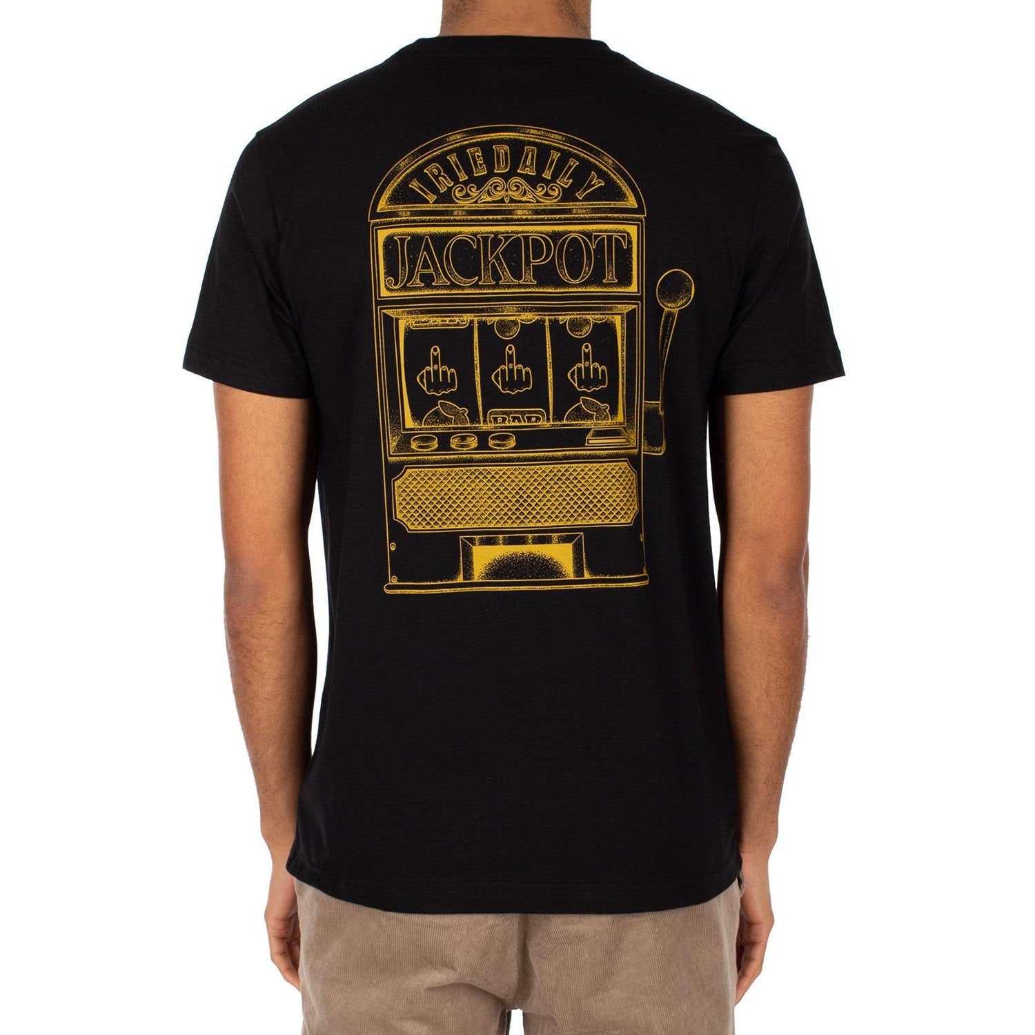 T-shirt Iriedaily Good Luck black