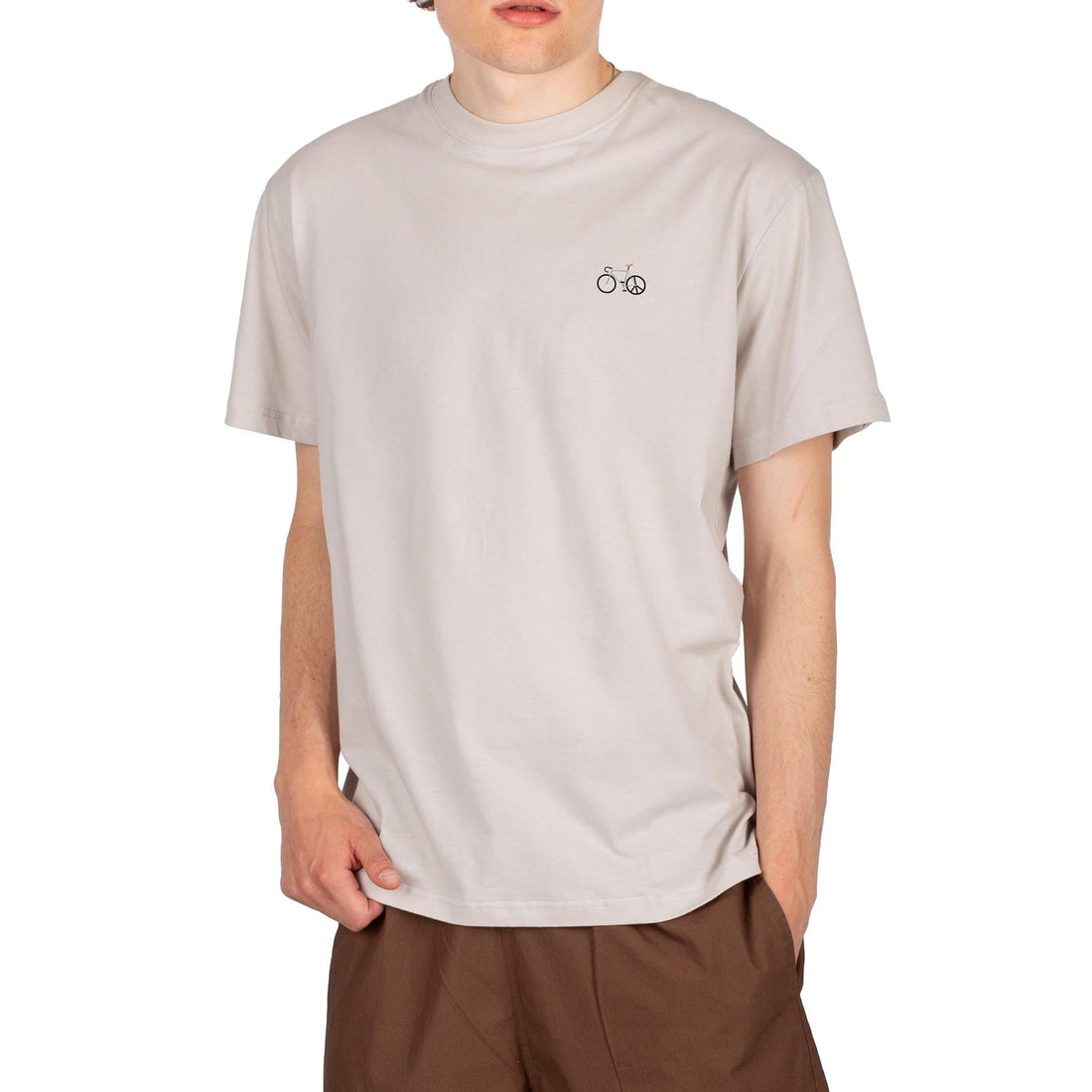 T-shirt Iriedaily Peaceride cloud grey