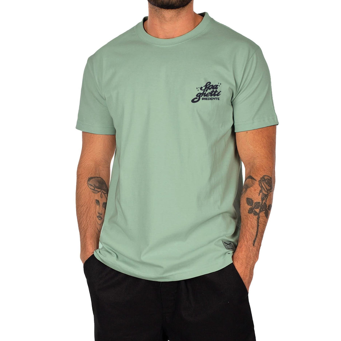 T-shirt Iriedaily Spa Ghetti mint haze