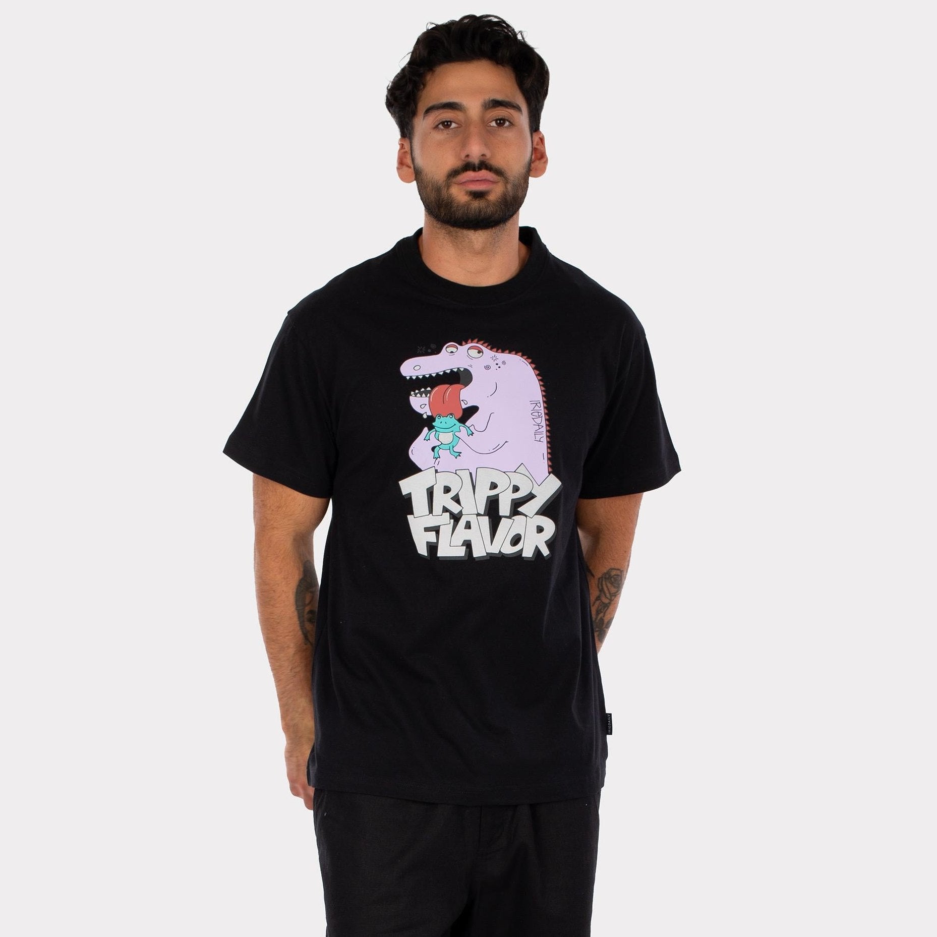 T-shirt Iriedaily Trippy Flavor black