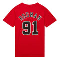 T-shirt Mitchell & Ness Chicago Bulls Rodman 91 red
