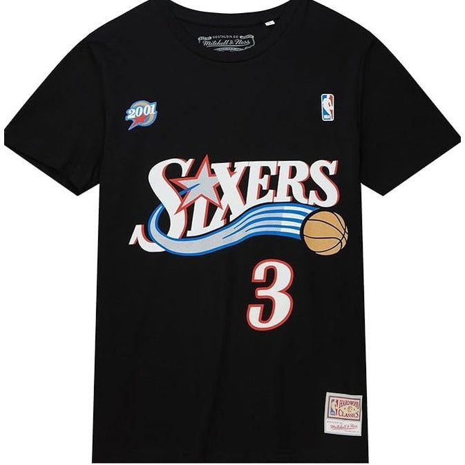 T-shirt Mitchell & Ness Iverson Black