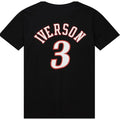 T-shirt Mitchell & Ness Iverson Black