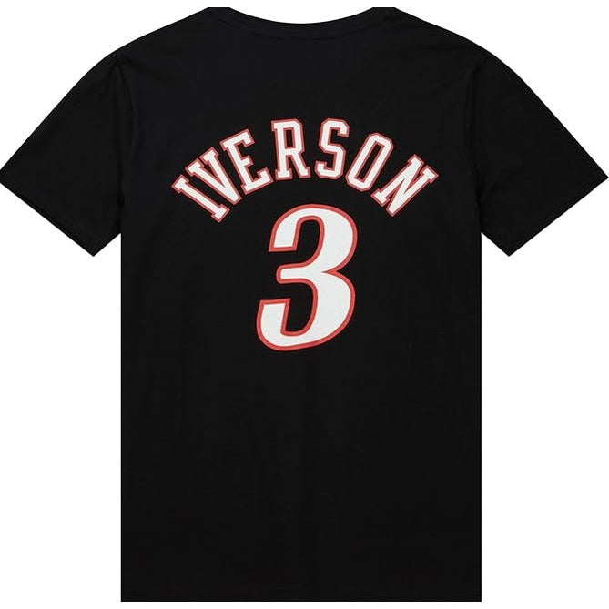 T-shirt Mitchell & Ness Iverson Black
