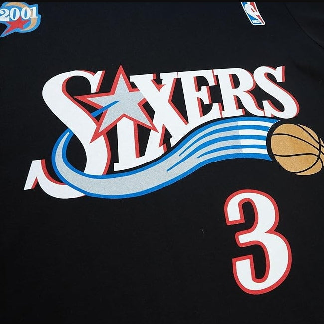 T-shirt Mitchell & Ness Iverson Black