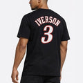 T-shirt Mitchell & Ness Iverson Black